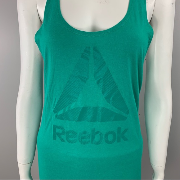 New! Reebok Tank Top Racerback Gym Muscle - Picture 2 of 6